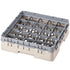 Cambro Camrack 25 Compartment Glass Rack with 3 5/8 Inch Compartments ( Case of 5 )