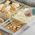 Cambro H Pan One Sixth Size Flat Food Pan Lid Amber ( Case of 6 )