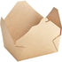 Empress Kraft Folded Takeout Box Microwavable (Various Sizes Available)