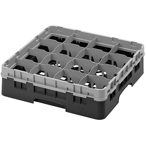Cambro Camrack 16 Compartment Glass Rack with 4 1/2 Inch Compartments ( Case of 5 )