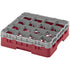 Cambro Camrack 16 Compartment Glass Rack with 4 1/2 Inch Compartments ( Case of 5 )
