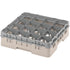Cambro Camrack 16 Compartment Glass Rack with 4 1/2 Inch Compartments ( Case of 5 )