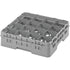 Cambro Camrack 16 Compartment Glass Rack with 4 1/2 Inch Compartments ( Case of 5 )