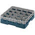 Cambro Camrack 16 Compartment Glass Rack with 4 1/2 Inch Compartments ( Case of 5 )