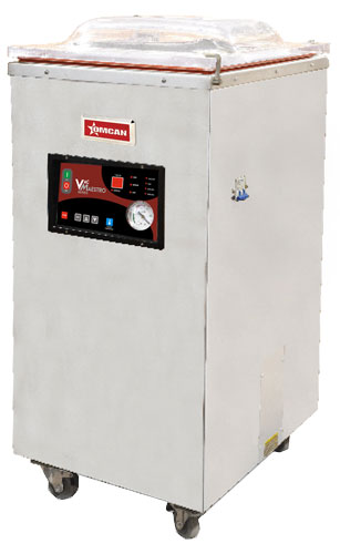 Omcan VP-CN-1060 Floor Model Heavy-duty Vacuum Packaging Machine with 1.2 HP and Single Seal Bar