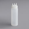 Vollrath 3324-13 Traex® Color-Mate™ 24 oz. Clear Tri Tip™ Wide Mouth Squeeze Bottle