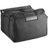 CaterGator Dash Insulated Pizza Delivery Bag Black Soft-Sided Heavy-Duty Nylon 22 1/2" x 22 1/2" x 14" - Holds Up To (6) 16", (5) 18", or (4) 20" Pizza Boxes