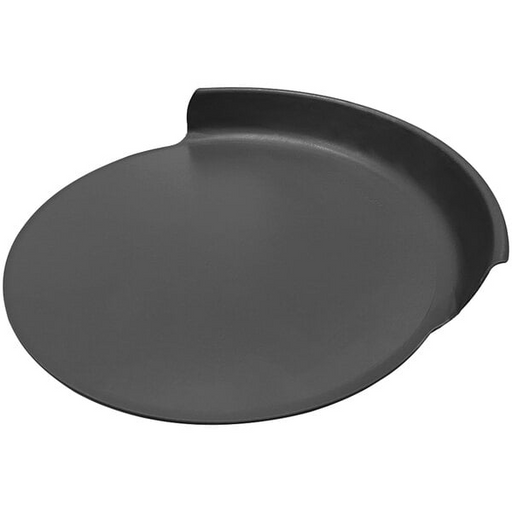 Heavy-duty aluminum pizza pan with shovel design