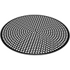 LloydPans Quik-Disks Perforated Pizza Disk – Hard Coat Anodized Aluminum with Pre-Seasoned Tuff-Kote® Nonstick Finish