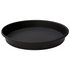 Tapered side deep dish pizza pan for crisp, thick crust pizzas