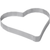 LloydPans RNG-15203 Stainless Steel Heart Cake Ring Mold - Heavy-Duty Baking Ring for Layered & Specialty Cakes