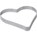 Stainless steel heart-shaped cake ring from LloydPans