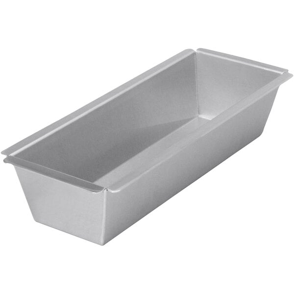 Heavy-duty aluminum loaf pan with steam-resistant finish