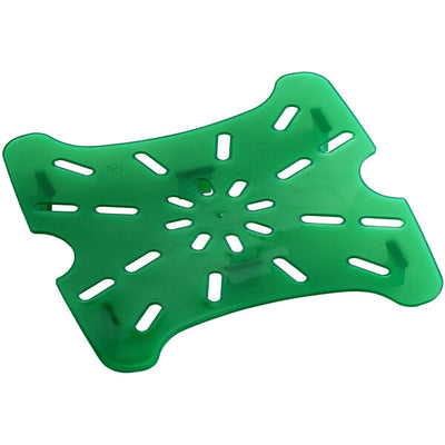 Cambro FreshPro 2 and 4 Quart Square Drain Shelf Translucent Green ( Case of 6 )
