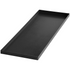 Heavy-duty 12-gauge anodized aluminum pizza pan for Roman-style pizza