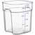 Cambro FreshPro 18 Quart Camwear Square Food Storage Container Clear ( Case of 6 )
