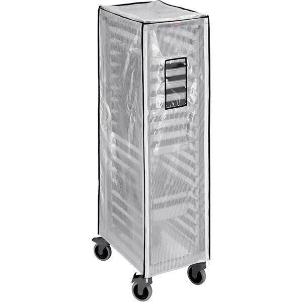 Cambro Camshelving® GN 1/1 Full Size Food Pan Trolley Clear Vinyl Cover