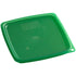 Cambro FreshPro 2 and 4 Quart Easy Seal Cover Translucent Green ( Case of 6 )