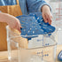 Cambro FreshPro 12 18 and 22 Quart Square Drain Shelf Translucent Blue ( Case of 6 )