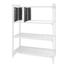 Cambro Camshelving® Universal Storage Rack Starter Kit for Premium & Elements XTRA Commercial Shelving Systems