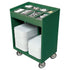 Cambro Tray and Silverware Cart with Protective Vinyl Cover