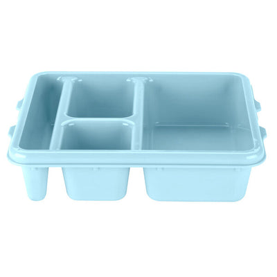 Cambro Camwear 9 x 14 Four Compartment Deep Meal Delivery Tray ( Case of 24 )