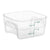 Cambro FreshPro 2 Quart Square Food Storage Container Translucent ( Case of 6 )