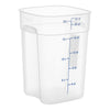 Cambro FreshPro 22 Quart Square Food Storage Container Translucent ( Case of 6 )