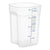 Cambro FreshPro 22 Quart Square Food Storage Container Translucent ( Case of 6 )