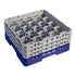 Cambro Camrack 20 Compartment Glass Rack with 6 7/8 Inch Compartments ( Case of 3 )