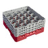 Cambro Camrack 20 Compartment Glass Rack with 6 7/8 Inch Compartments ( Case of 3 )