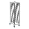Cambro GN 1/1 Commercial Mobile Polymer Sheet Pan Rack with Heavy Duty Casters