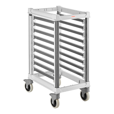 Cambro GN 1/1 Commercial Mobile Polymer Sheet Pan Rack with Heavy Duty Casters