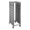 Cambro Camshelving® Ultimate Full Size Unassembled Sheet Pan Rack with Polymer Casters