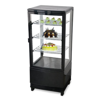 Omcan RS-CN-0078-S 17-inch Countertop Refrigerated Display Case with 2.80 cu.ft/78 L capacity – Single Door