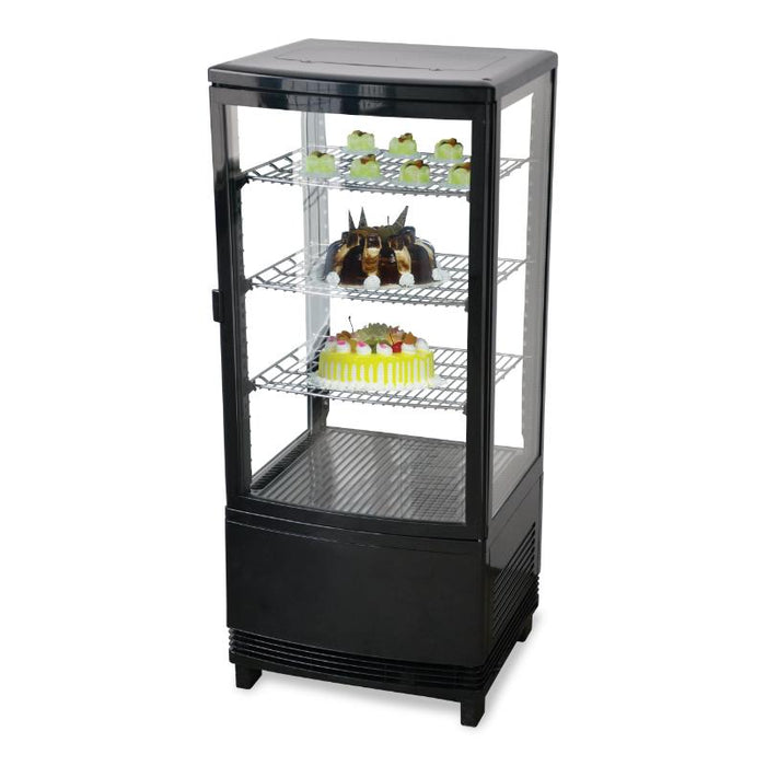 Omcan RS-CN-0078-S 17-inch Countertop Refrigerated Display Case with 2.80 cu.ft/78 L capacity – Single Door