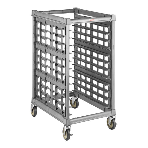 Cambro Camshelving® Ultimate Half Size Unassembled Sheet Pan Rack with Metal Casters