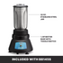 Waring BB145S Professional-Grade Bar Blender – Durable & Compact with 32 oz. Stainless Steel Container