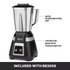 Waring BB300S Heavy-Duty Blender with 1 HP Motor, Toggle Switch & 48 oz. Stainless Steel Pitcher