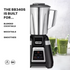 Waring BB340S Commercial Blender – 1 HP Motor, Stainless Steel Jar & 99-Second Timer