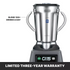 High-Performance Waring CB15 Blender – 120V, 1 Gallon Capacity, 3.75 HP Motor