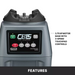 Waring CB15 Heavy-Duty Food Blender – 1 Gallon, 120V, 3.75 HP with Electronic Controls