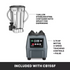 High-Performance Waring CB15SF Blender – 3.75 HP, 120V, 1-Gallon Capacity, Integrated Spigot