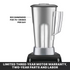 Waring MX1000XTS 3.5 HP Professional Blender with Paddle Switches & 64 oz. Stainless Steel Jar