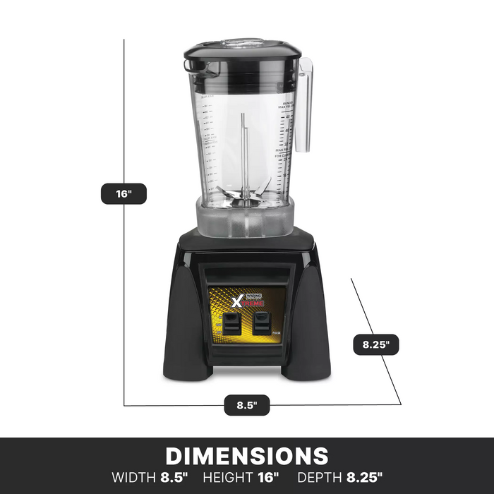 Waring MX1000XTXP 3.5 HP High-Performance Blender with 48 oz. BPA-Free Copolyester Jar