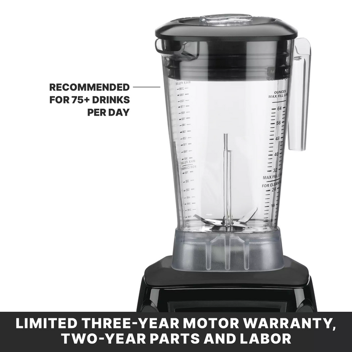 Waring MX1100XTX Heavy-Duty Blender with 64 oz. BPA-Free Jar & User-Friendly Touchpad Interface