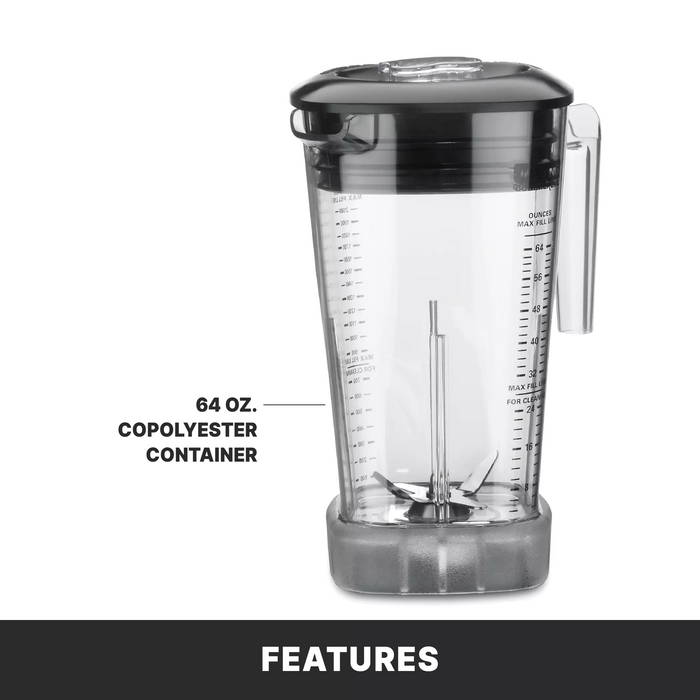 Waring MX1300XTX 3.5 HP Professional Blender – High-Performance Motor & Programmable Controls
