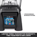 Waring MX1500XTX Heavy-Duty Blender – 3.5 HP Motor, Touch Controls & Quiet Blending Technology