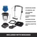 Commercial-Grade Waring MXE2000 Blender – 3.5 HP, 120V, Ellipse™ Blending Technology