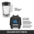 Waring TBB145 Torq 2.0 Commercial-Grade Blender – Powerful 2 HP Motor & Simple Controls